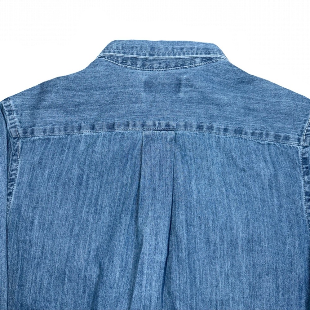 Polo Ralph Lauren Boys Button-Down Long Sleeve Pony Chambray Denim Shirt‎ Large - Picture 9 of 16